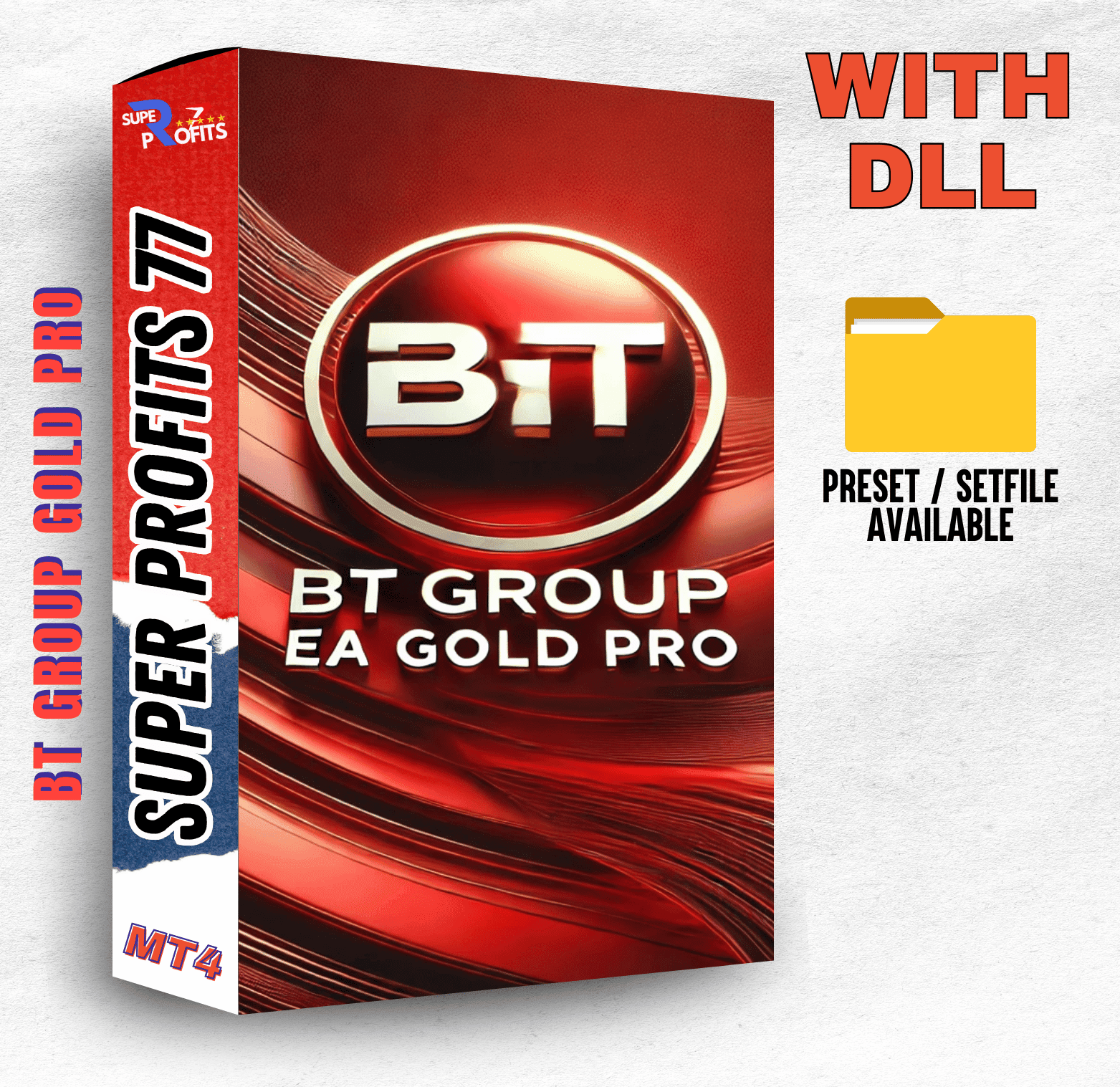 BT GROUP - EA GOLD PRO EA MT4 WITH DLL