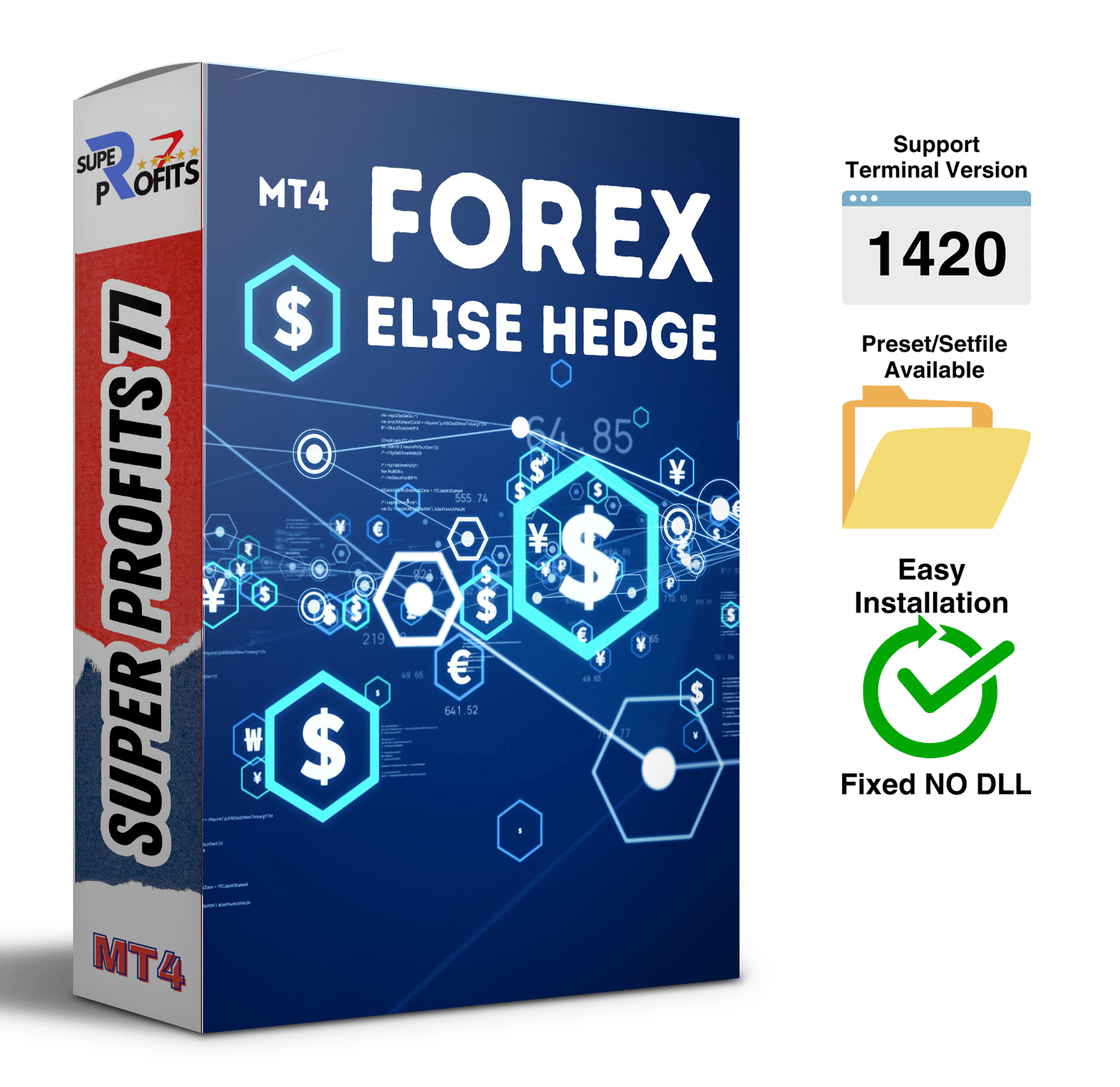 Elise Hedge EA MT4 NO DLL