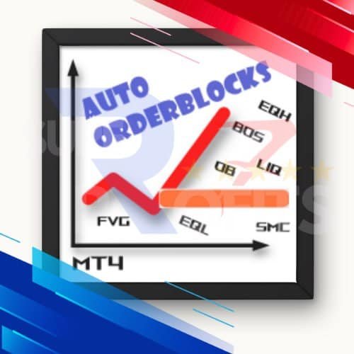 Auto Orderblock with Break of Structure Indicators MT4 v5.8